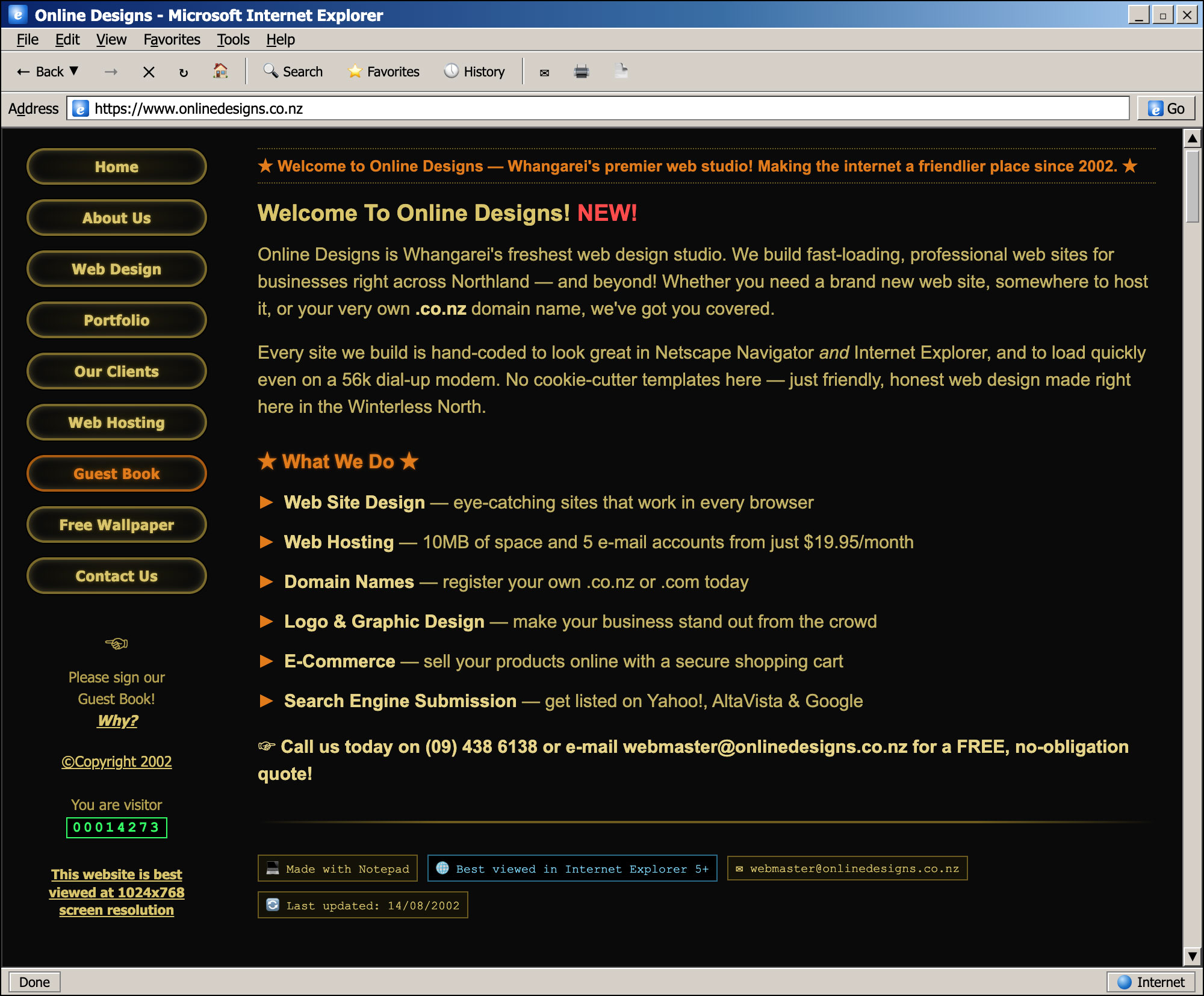 The early days of the internet