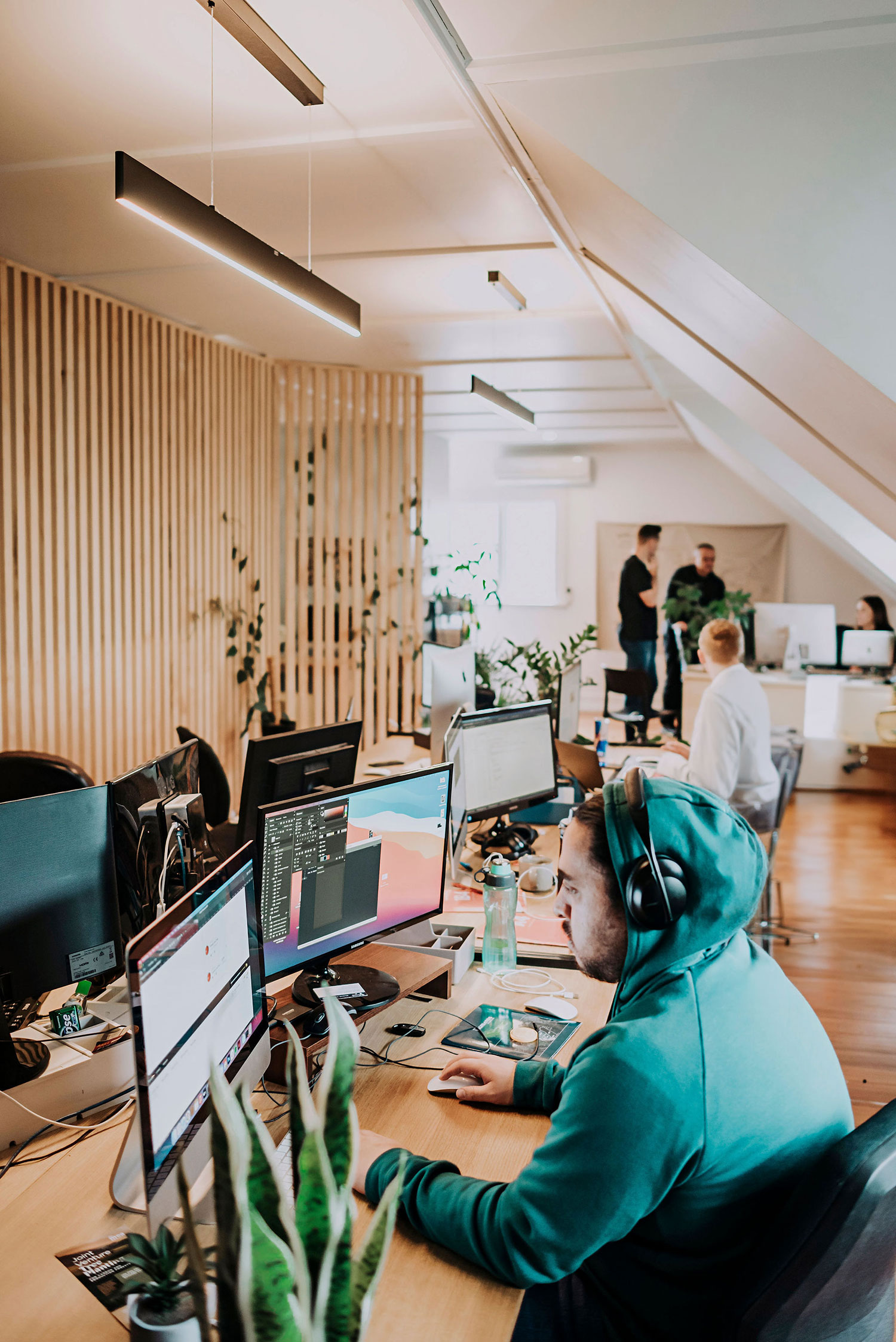 The Online Designs team in the studio